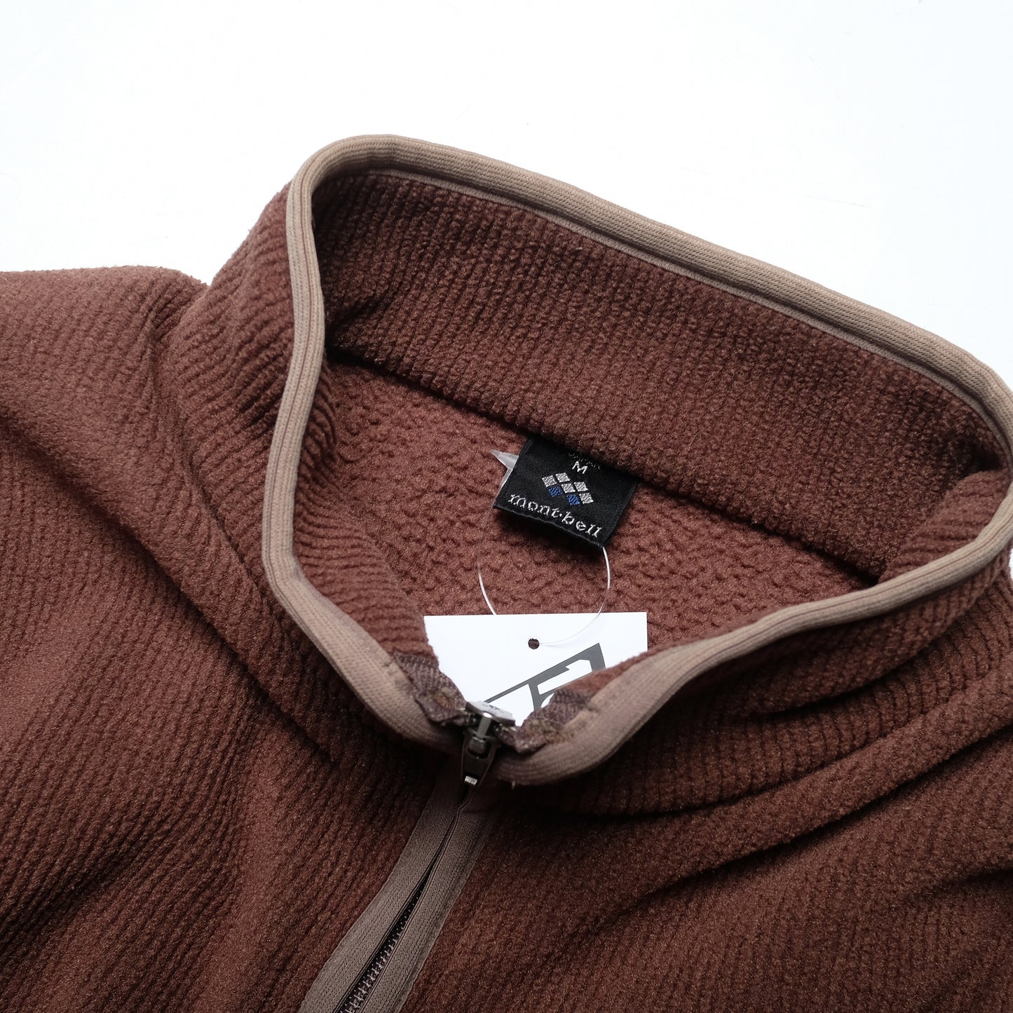 Montbell Brown 1/2 Zip Fleece Sweater