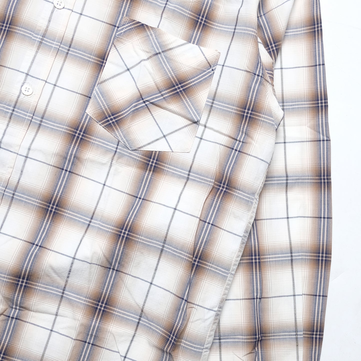 Needles White/ Brown Shirt