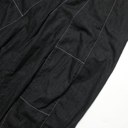 Needles Black Denim Contrast Stitch HD Trousers