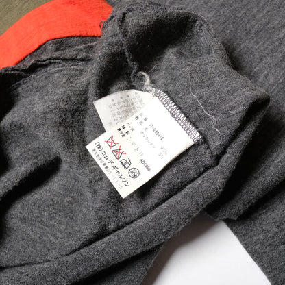 Junya Watanabe Cropped Grey Wool Knit - AD1998