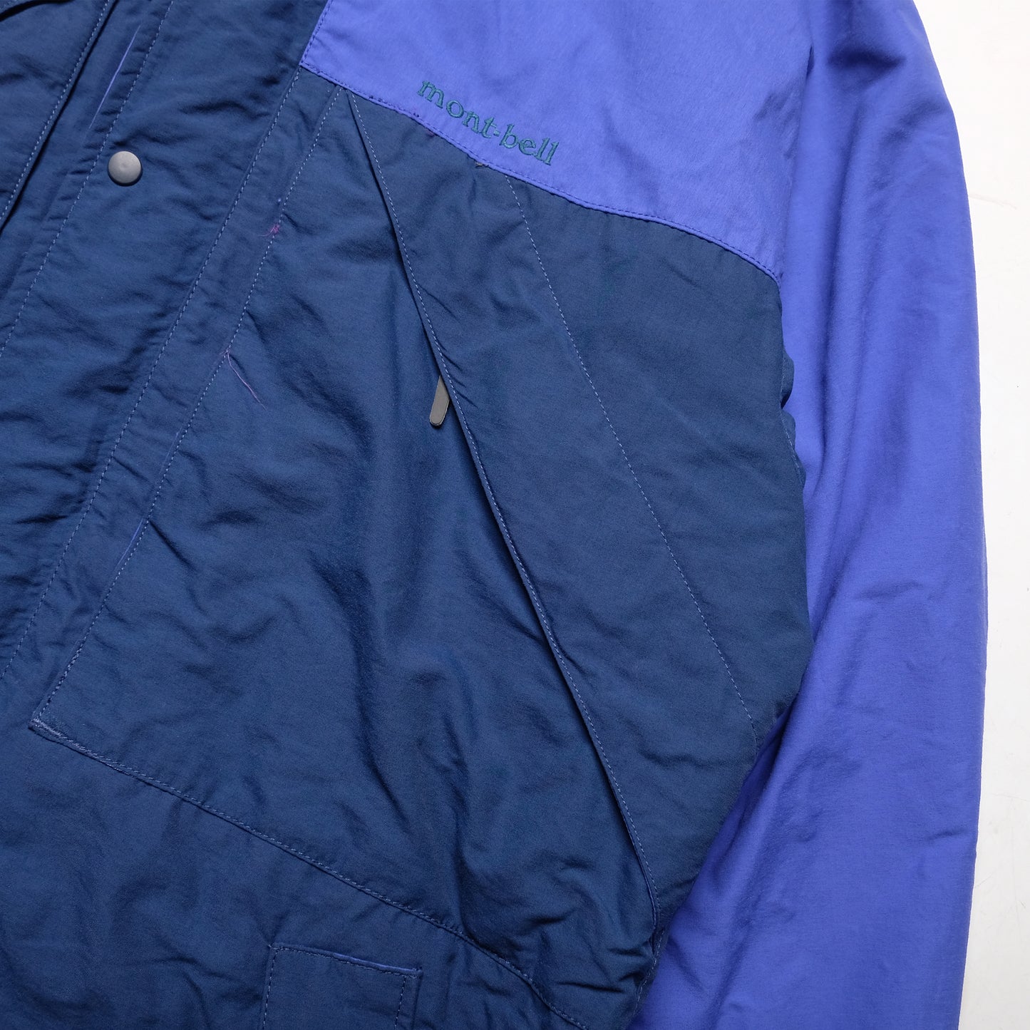 Montbell 2-Tone Blue Mountain Parka - 90s