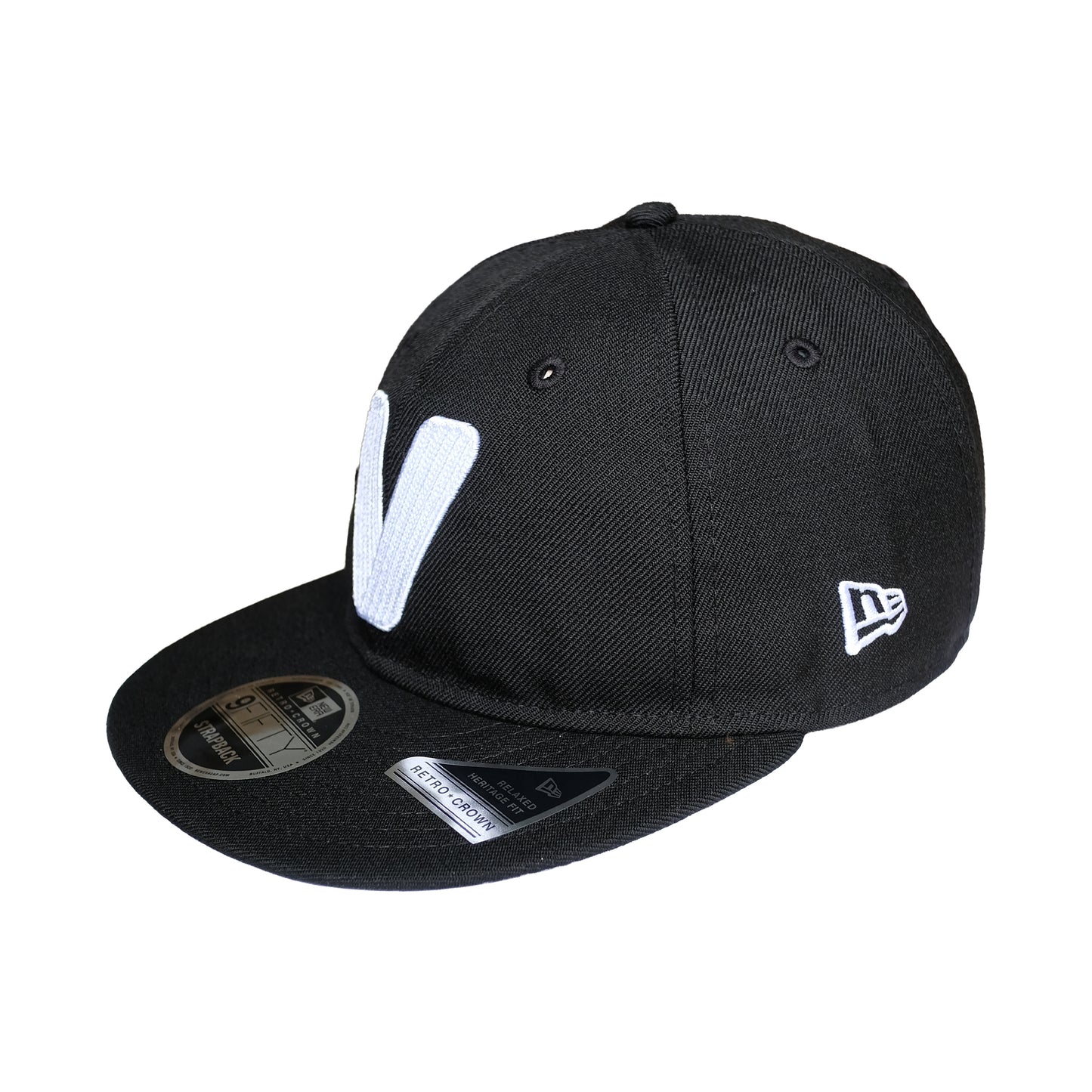 VANDYTHEPINK x 108WAREHOUSE x New Era - 9FIFTY® Retro Crown (Adjustable) - Black