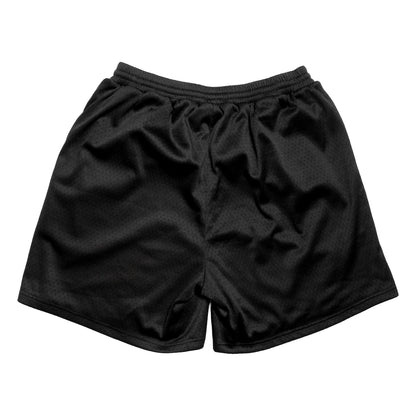 108WAREHOUSE - Oval Mesh Shorts (Black/Yellow)