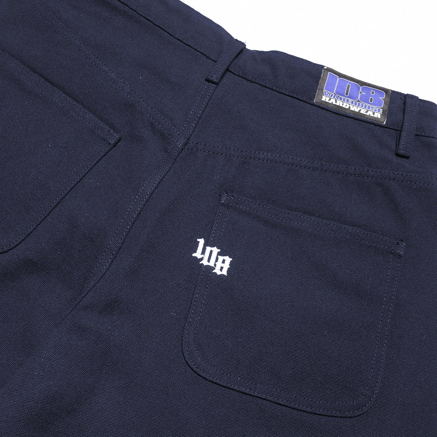 108WAREHOUSE - Canvas Work Shorts (Navy)