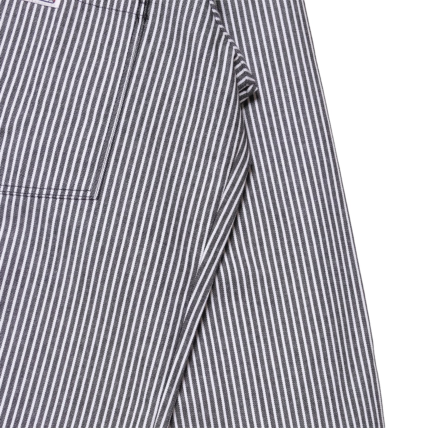 Ben Davis - LS Half Zip Stripe (Black)