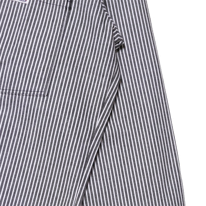 Ben Davis - LS Half Zip Stripe (Black)