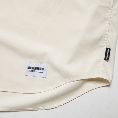 Neighborhood White Button up Shortsleeve