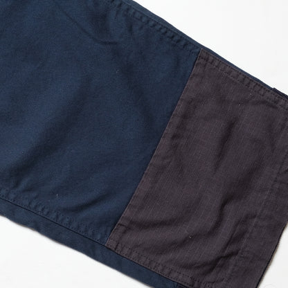 Engineered Garments Navy Patchwork Trousers