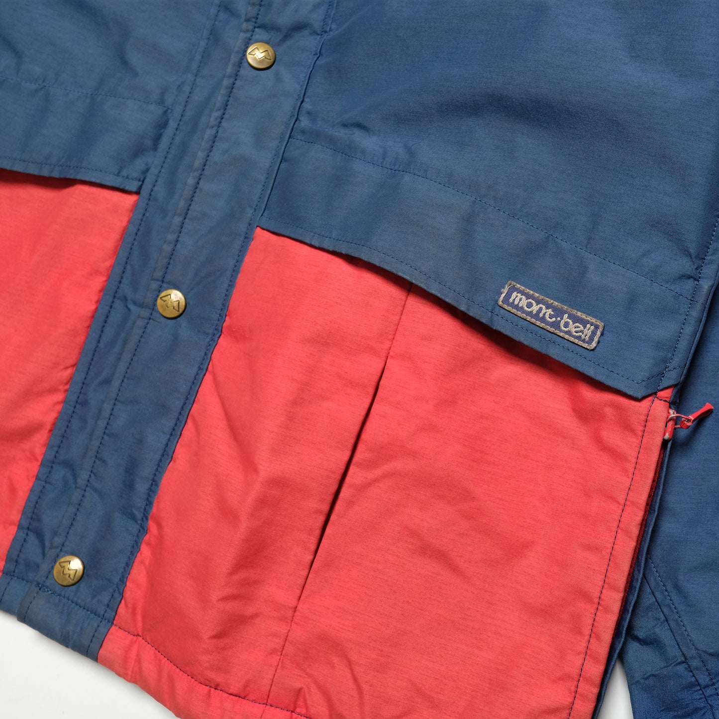 Montbell Red/Navy Jacket 2 in 1- 80s