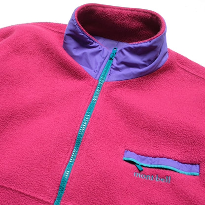 Montbell Dark Pink Polartec Fleece - 90s