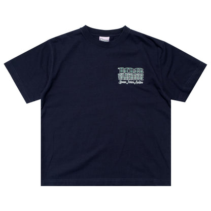108WAREHOUSE x Future Archive Beams Shop T-Shirt - Navy
