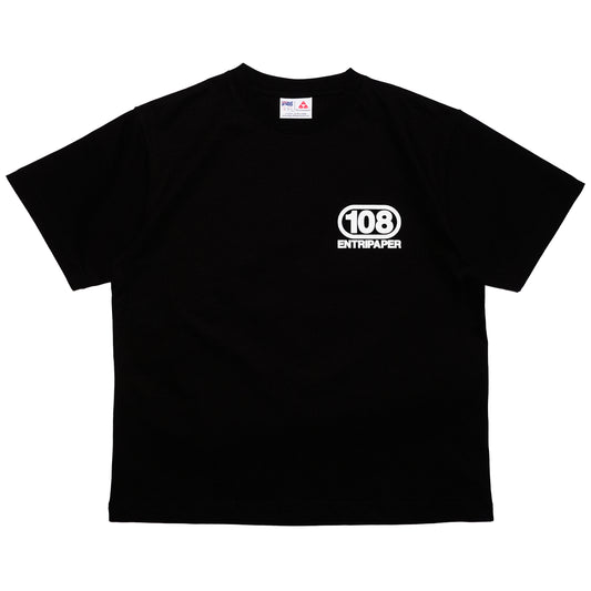 108WAREHOUSE x Entripaper - Mr Page T-Shirt - Black