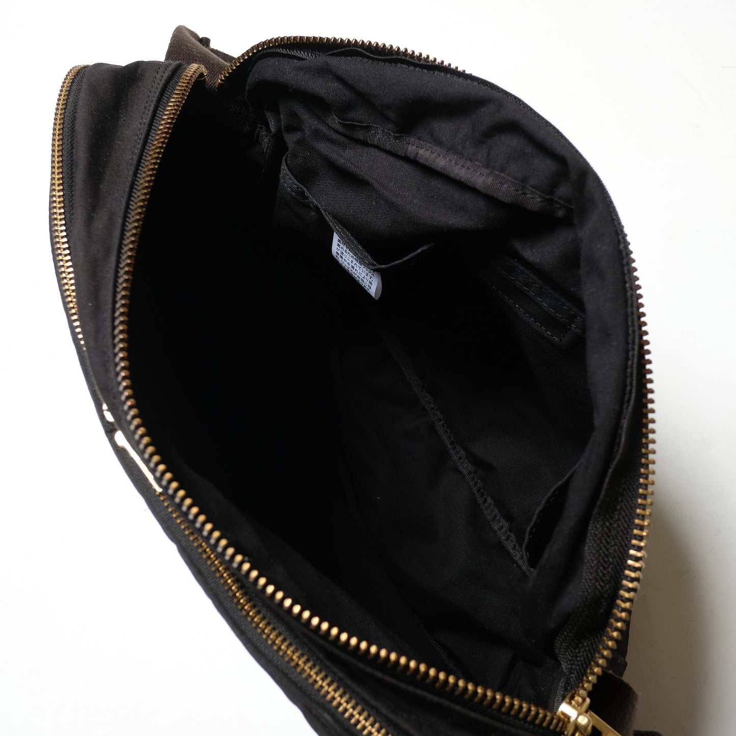 Porter Canvas Side Bag - Black