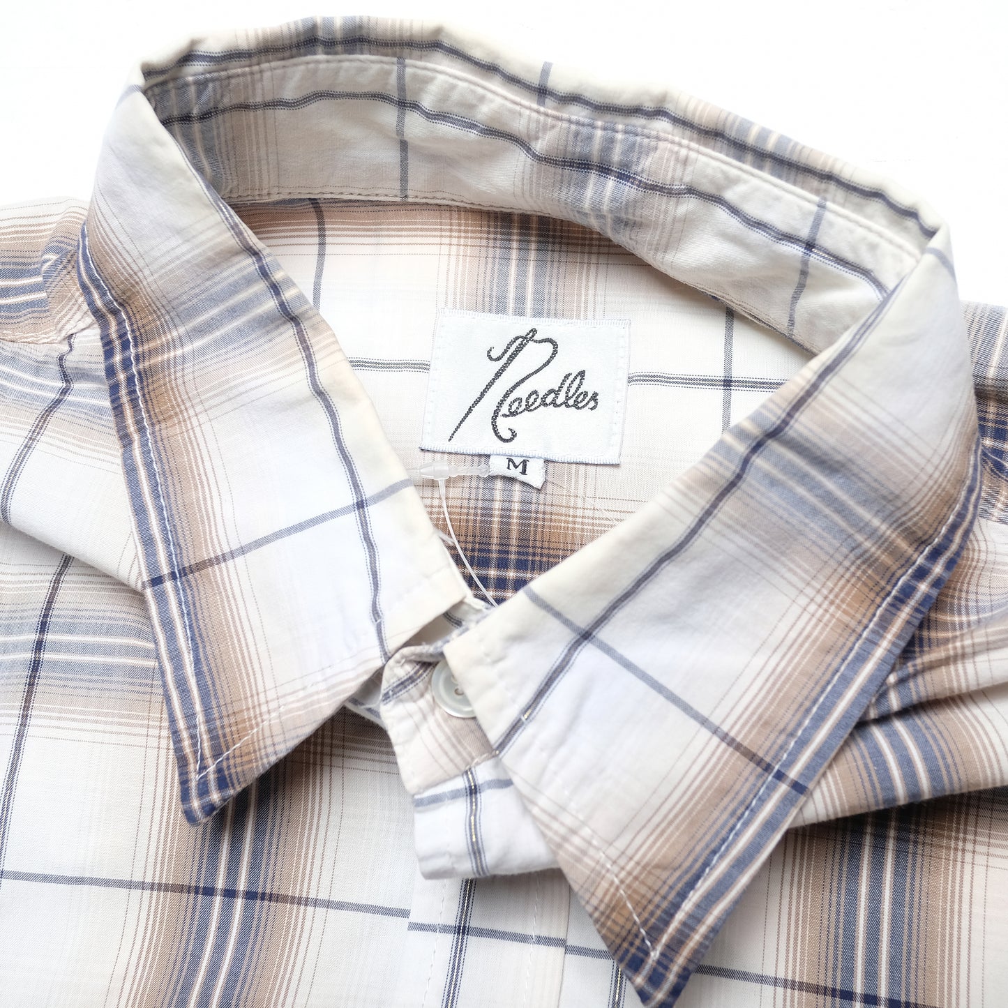Needles White/ Brown Shirt