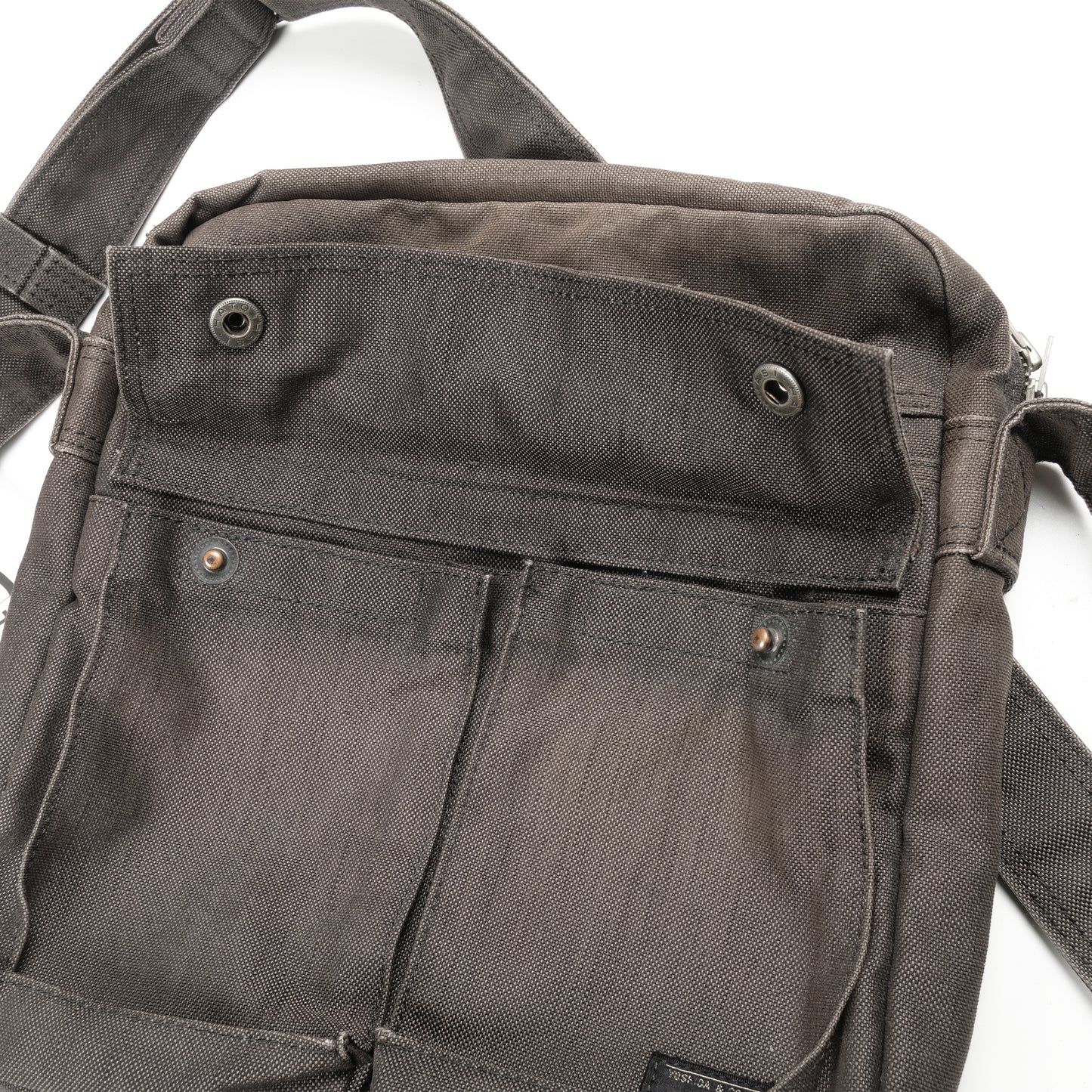 Porter Smoky Denim Side Bag - 3D Pockets