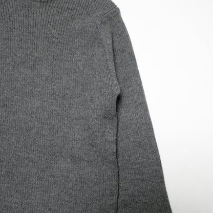 CDG Tricot Grey Mockneck Sweater - AD1994