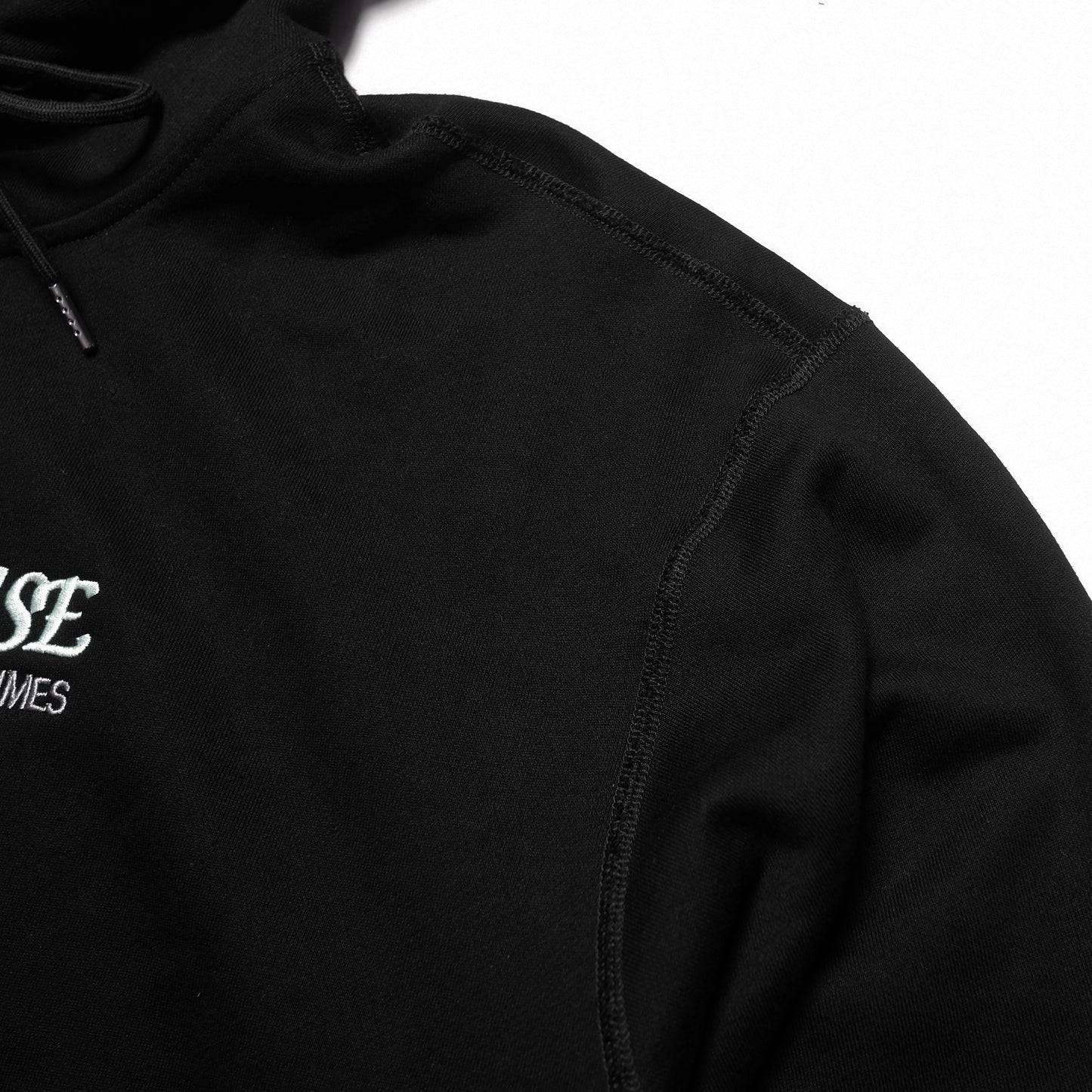 108WAREHOUSE - Classic Logo Hoodie - Black