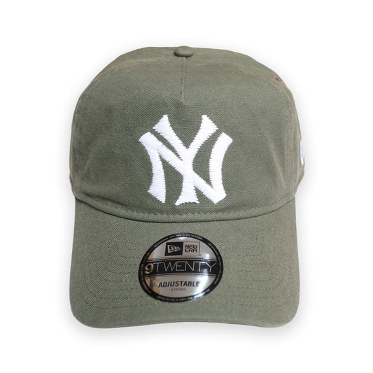 New Era - 9TWENTY A-Frame - New York Yankees Big Stitch Canvas - Green