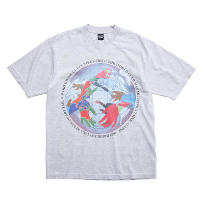 coogidowntothesex - World Wide Cutty Virus T-Shirt - Ash Grey