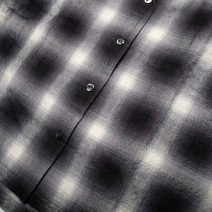 Needles White/ Black Checkered Blouse Shirt