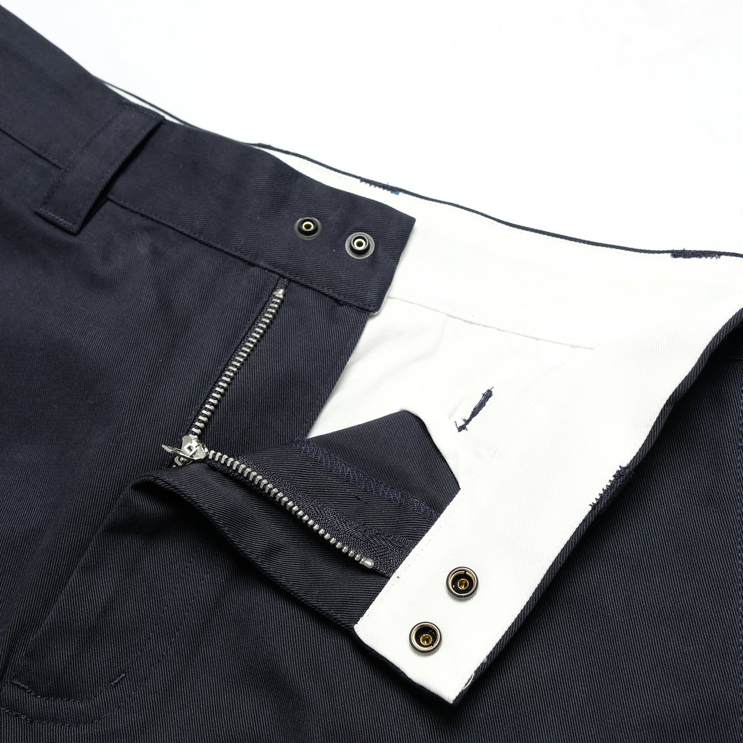 108WAREHOUSE - Relaxed Twill Trouser - Navy
