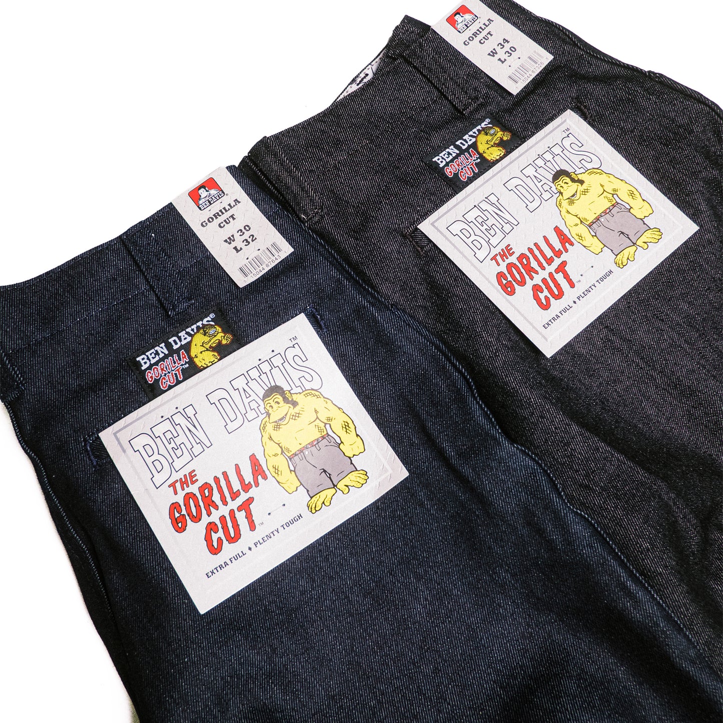 Ben Davis - Gorilla Cut Pants - Black Denim