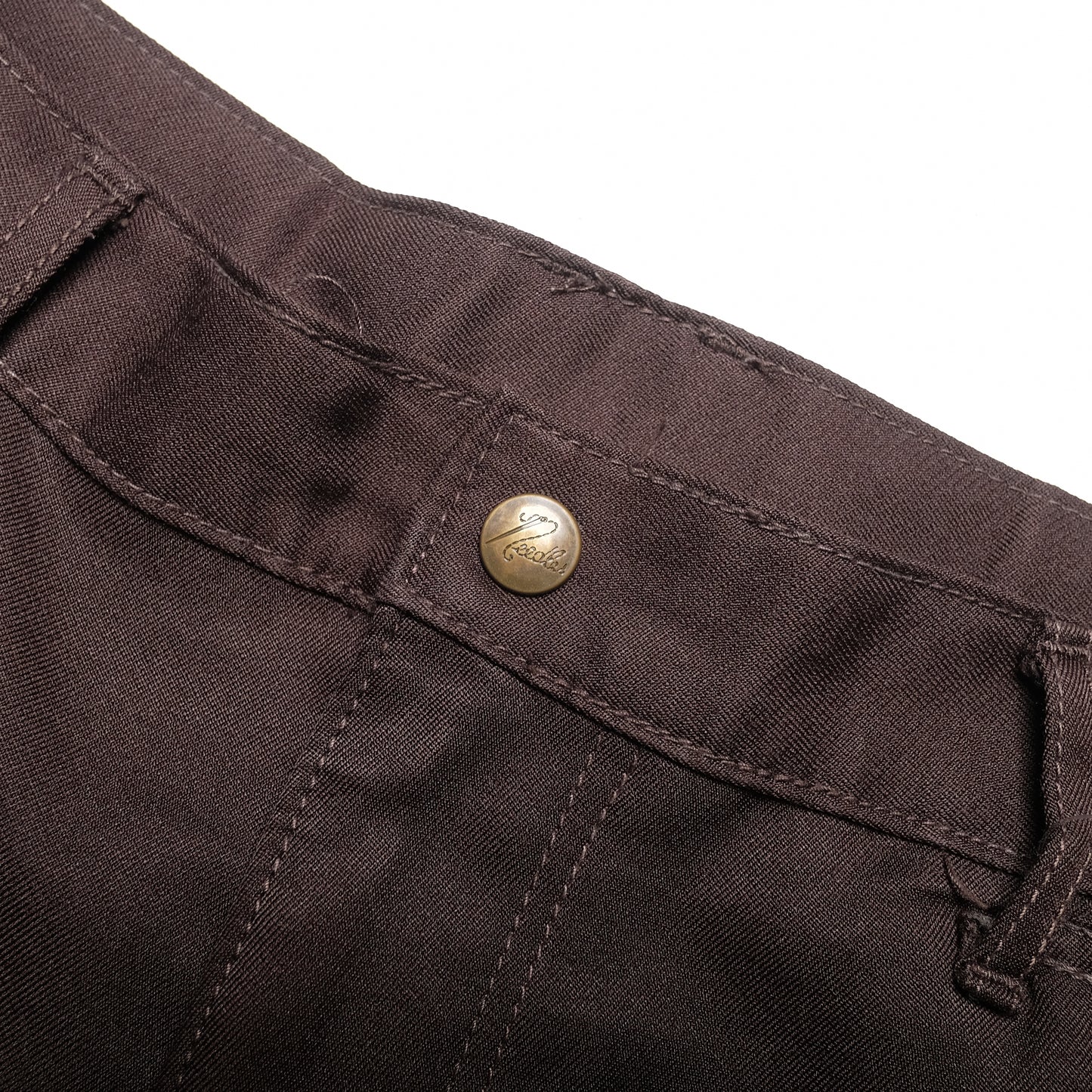 Needles Brown Flared Trousers