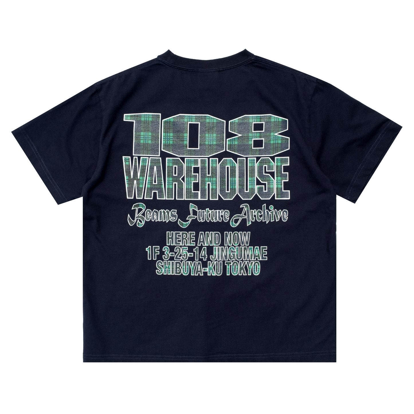 108WAREHOUSE x Future Archive Beams Shop T-Shirt - Navy