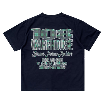 108WAREHOUSE x Future Archive Beams Shop T-Shirt - Navy