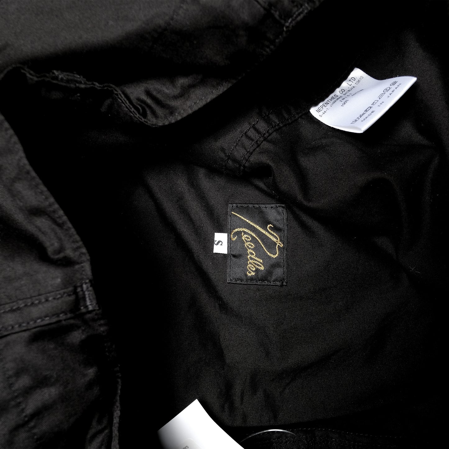 Needles Black Cargo BDU HD Trousers