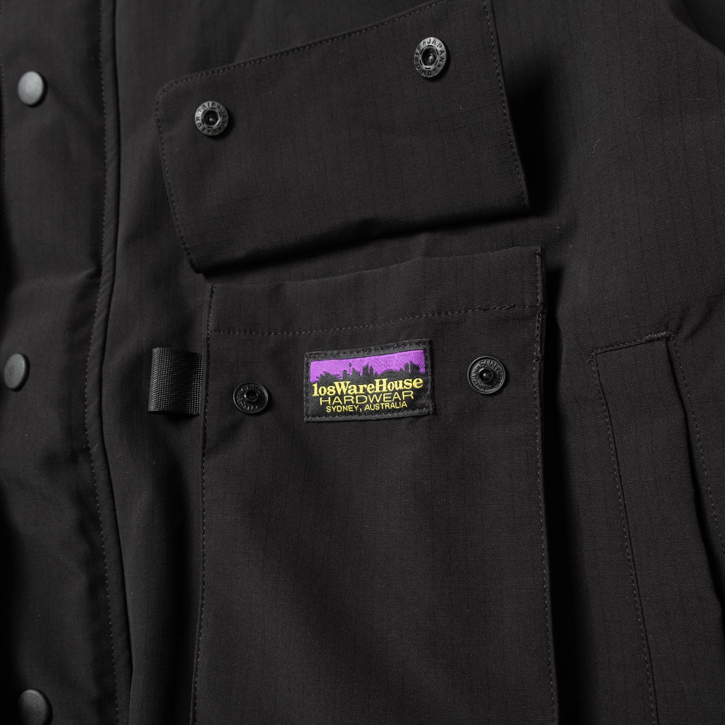 108WAREHOUSE - Waterproof Wading Jacket - Black (20,000mm)