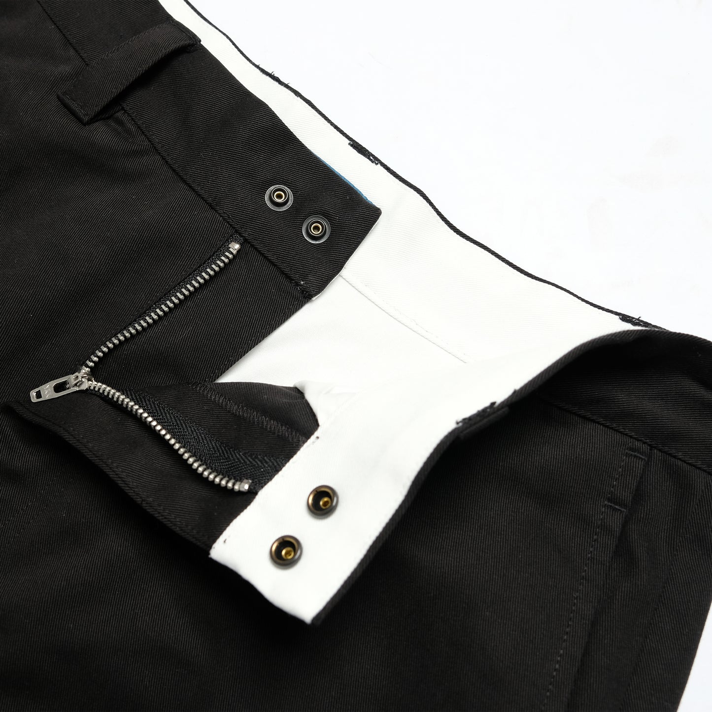 108WAREHOUSE - Relaxed Twill Trouser - Black