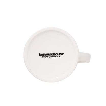 108WAREHOUSE - Big Flag Diner Mug - White