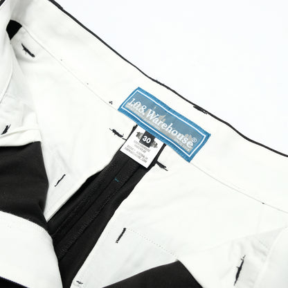 108WAREHOUSE - Relaxed Twill Trouser - Black