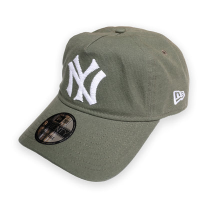 New Era - 9TWENTY A-Frame - New York Yankees Big Stitch Canvas - Green