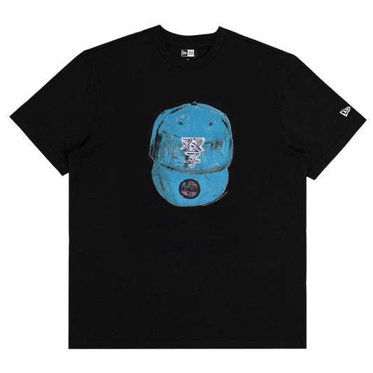 108Warehouse x New Era TEE - Pandasex - Sky Blue / Black
