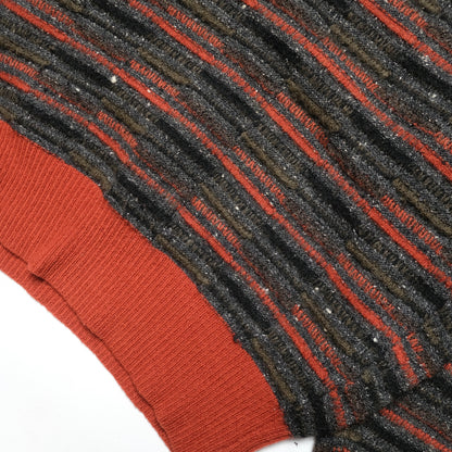 Issey Miyake MEN Stripped Knit Sweater - 80s