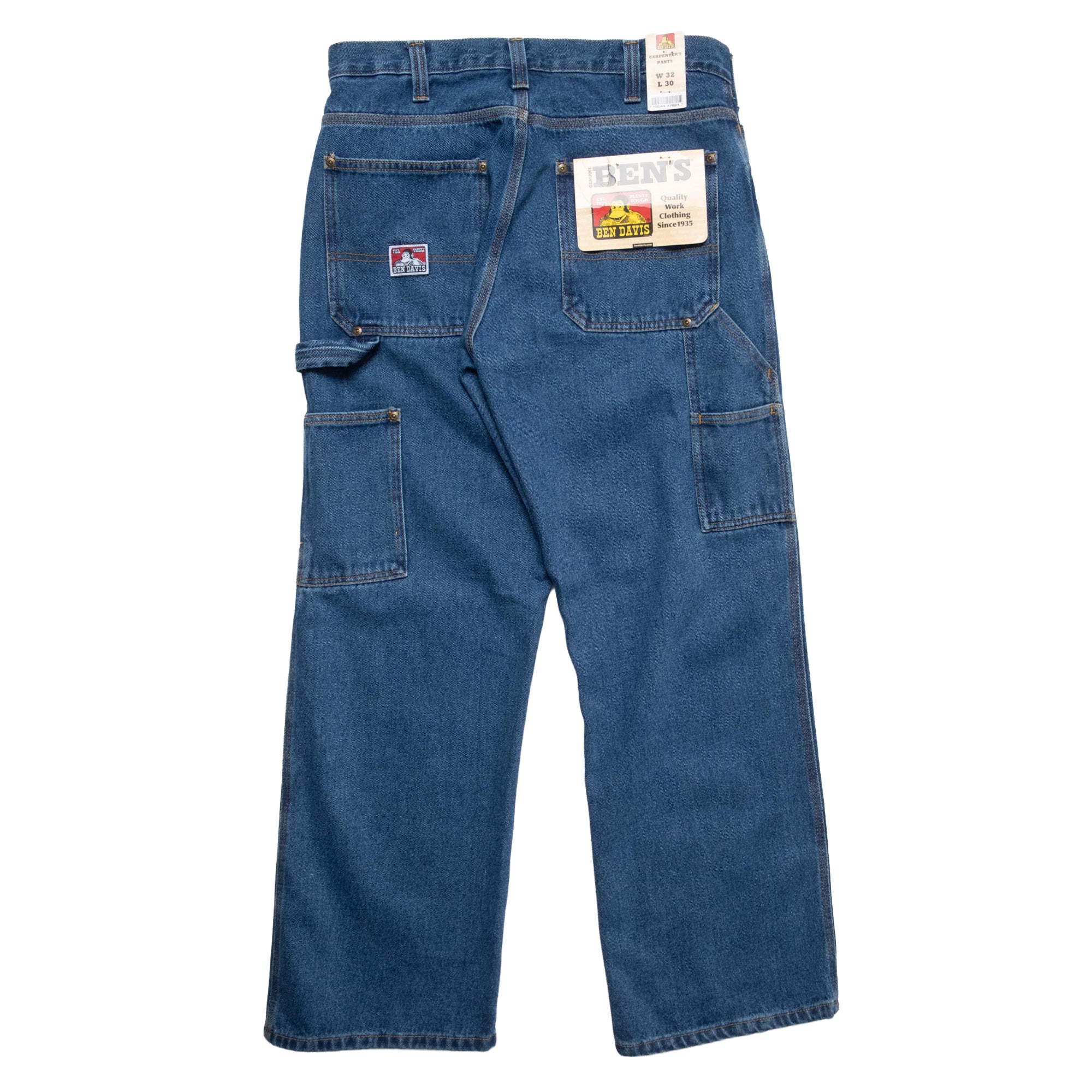 Ben Davis - Carpenter Pants - Washed Indigo Denim – 108WAREHOUSE