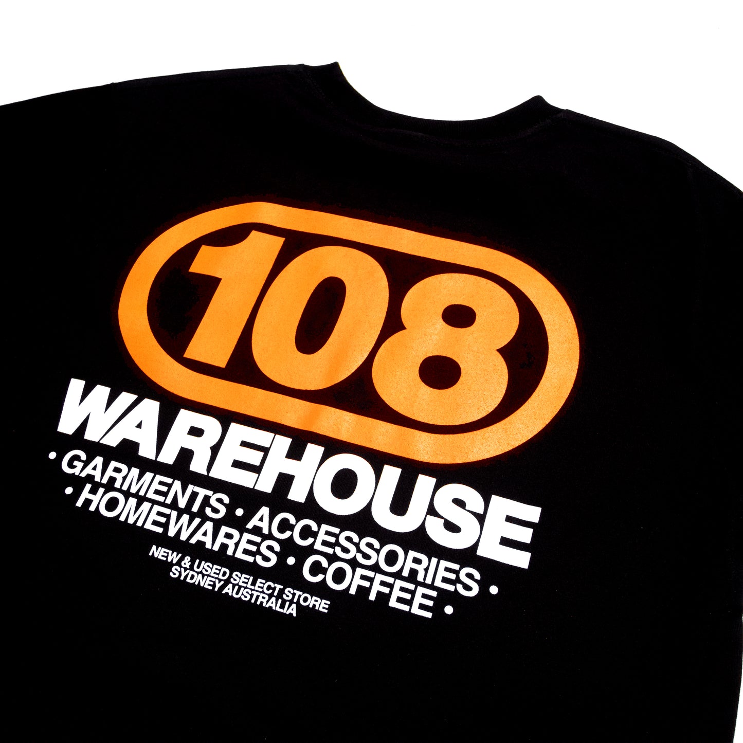 108WAREHOUSE - Oval T-Shirt (Black)