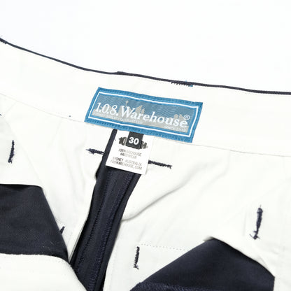 108WAREHOUSE - Relaxed Twill Trouser - Navy