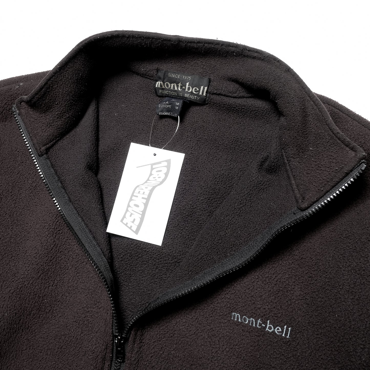 Montbell Black Fleece Halfzip - 90s