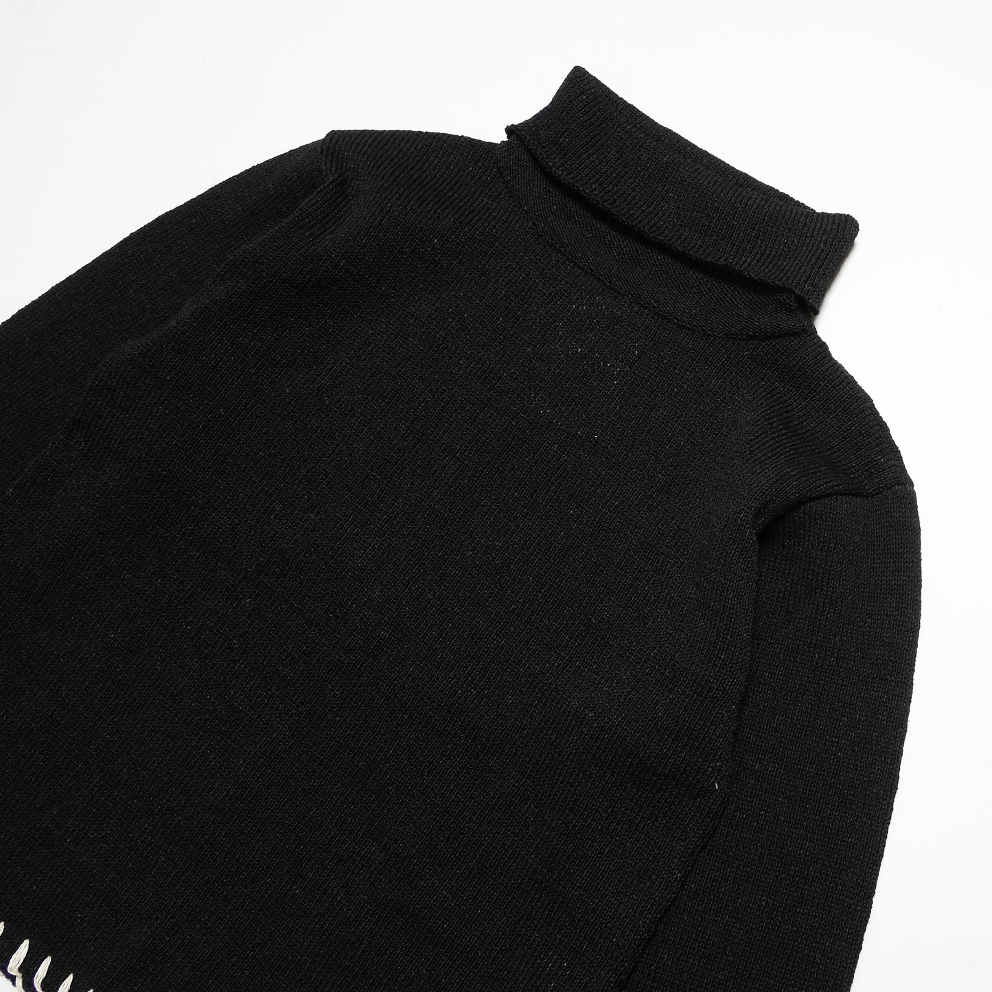 CDG Tricot Silk Turtleneck Sweater - AD1991