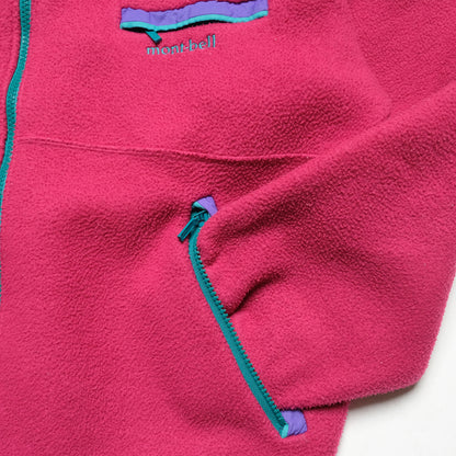 Montbell Dark Pink Polartec Fleece - 90s