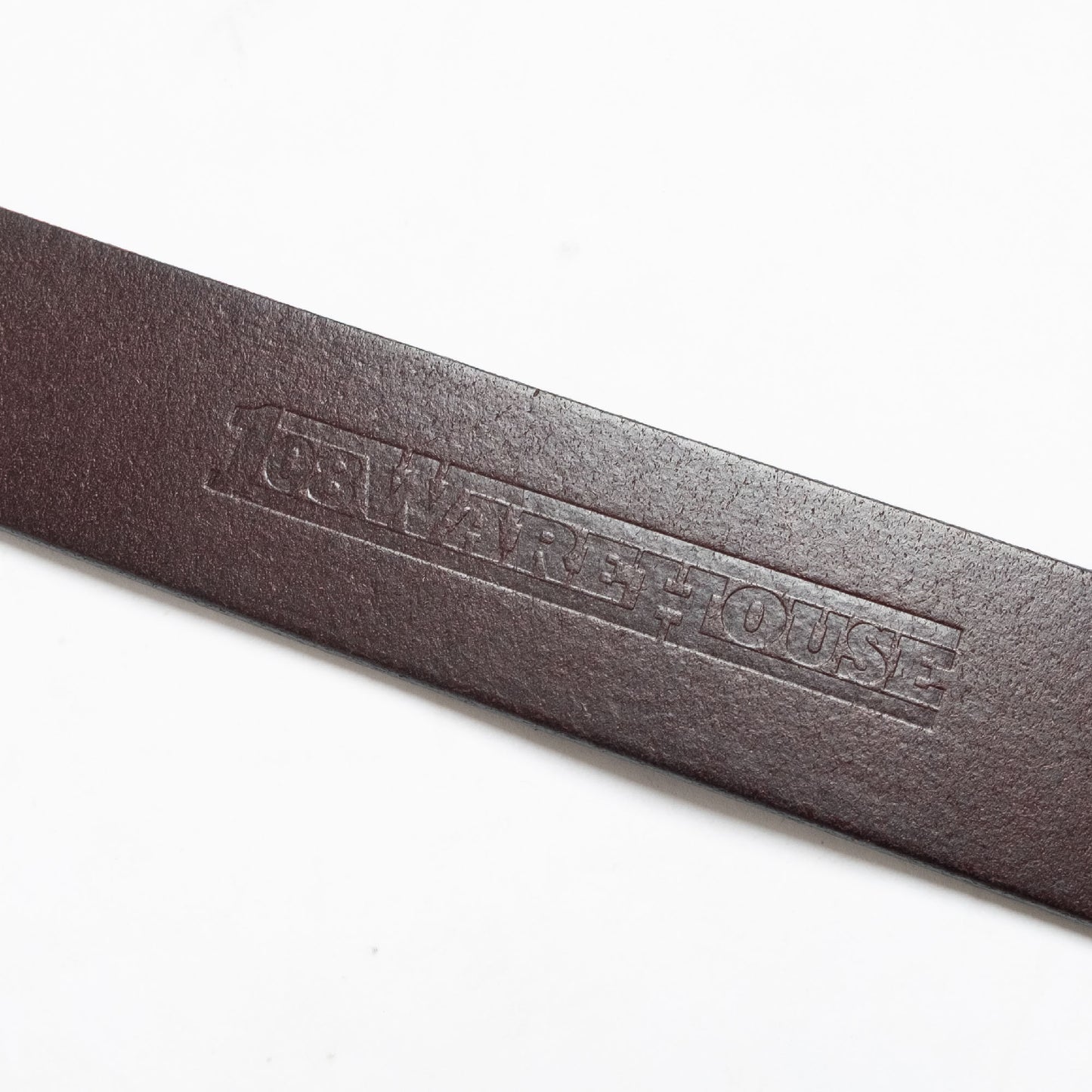 108WAREHOUSE Halftone Camo Leather Belt - Brown
