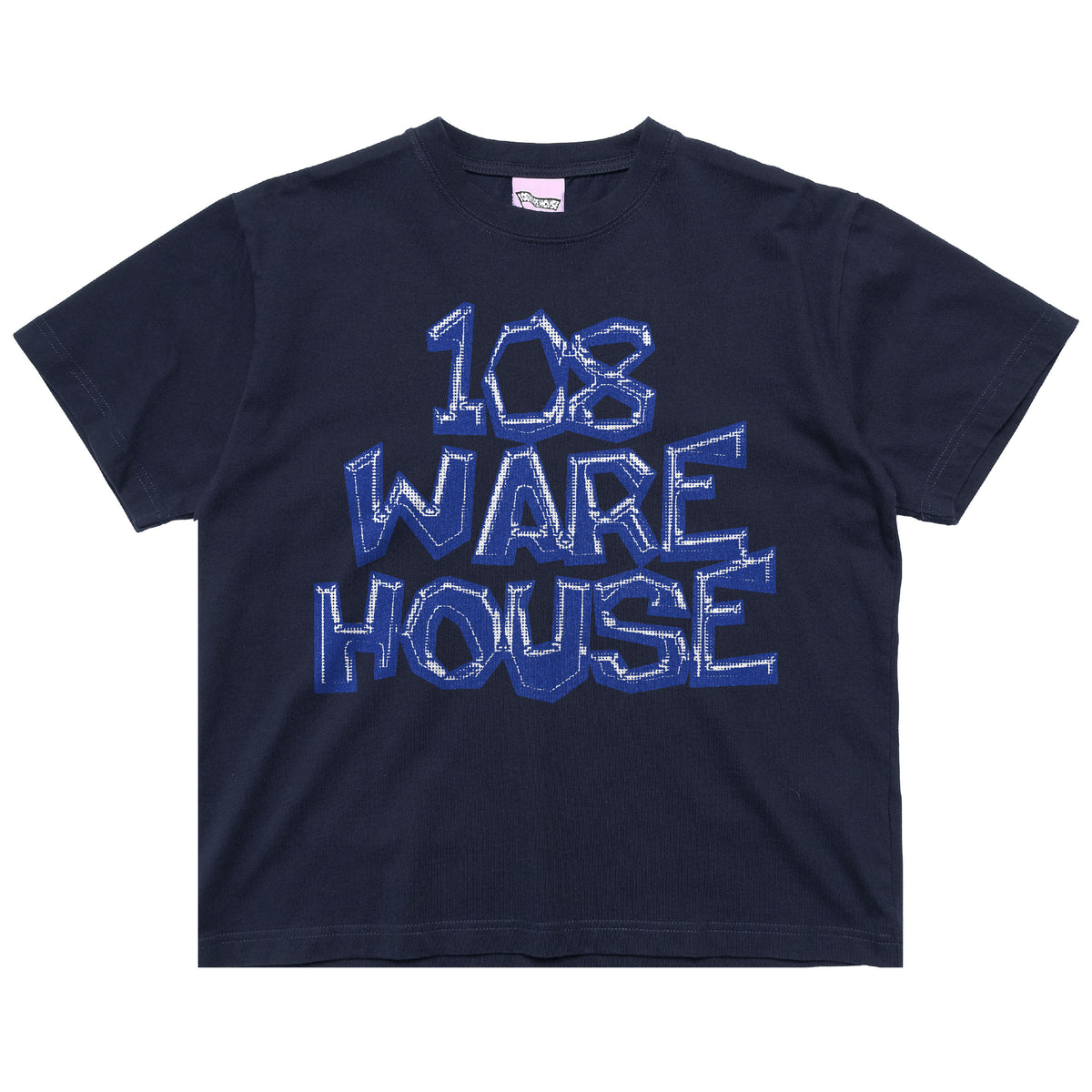108WAREHOUSE Stacker T-Shirt - Navy
