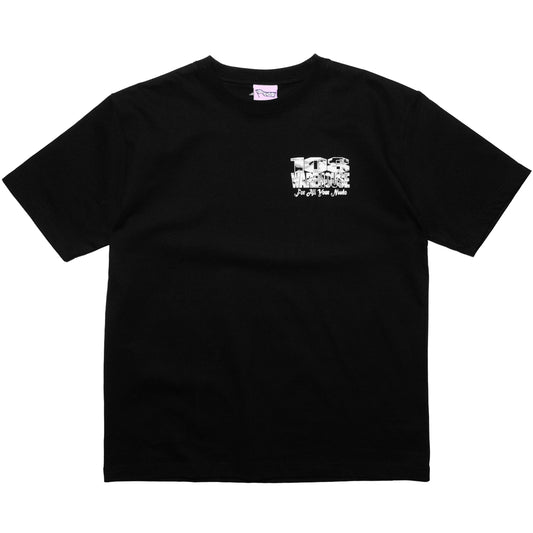 108WAREHOUSE - Black Shop T-Shirt - Camo