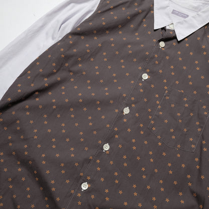 CDG Homme Contrasted Patterned Shirt - 90s