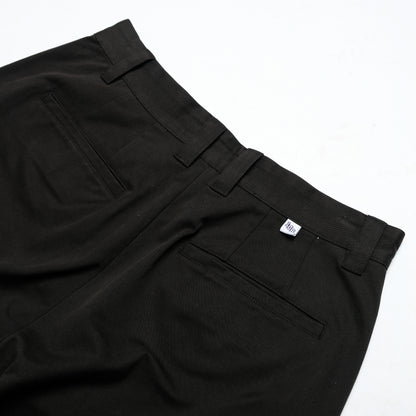 108WAREHOUSE - Relaxed Twill Trouser - Black