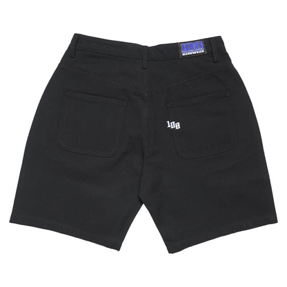 108WAREHOUSE - Canvas Work Shorts (Black)