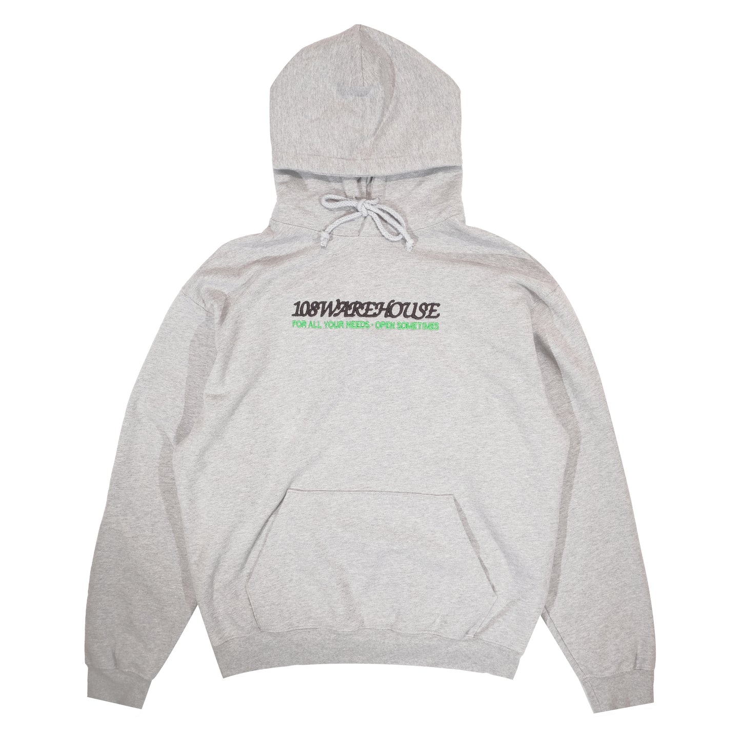 108Warehouse - Classic Hoodie - Grey